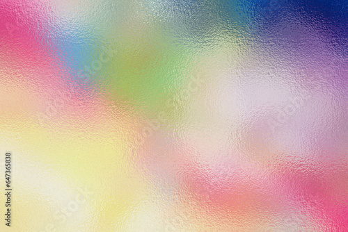 Abstract Defocused Foil Texture Hologram Background