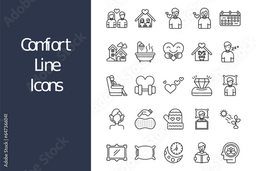 Comfort Line Icons