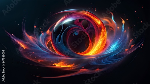 Splash fire flaming element background, High quality