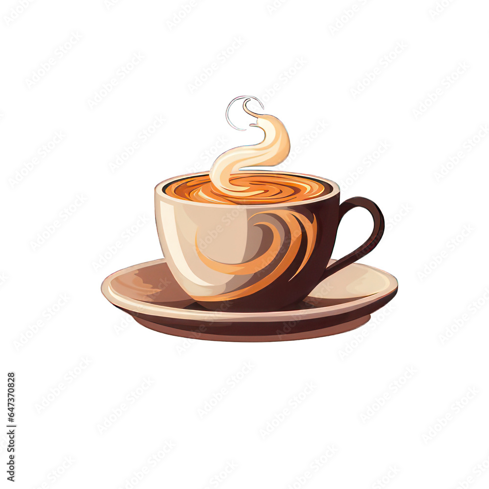 Obraz premium coffee cartoon