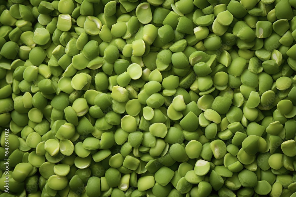 Up Close and Vibrant: A Macro Background Texture of Green Split Peas - Perfect for Vegetarian, Healthy and Organic Diets Up Close and Vibrant: A Macro Background Texture of Green Split Peas - Perfect for Vegetarian, Healthy and Organic Diets