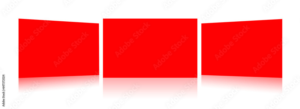 Red Insert report or screenshoot blank template for presentation layouts and design.