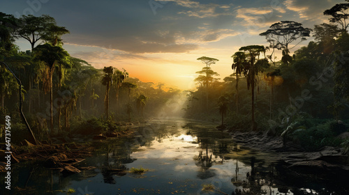 Amazon Dreams: Exploring the Lush Beauty in Realistic Color © Martin Studio