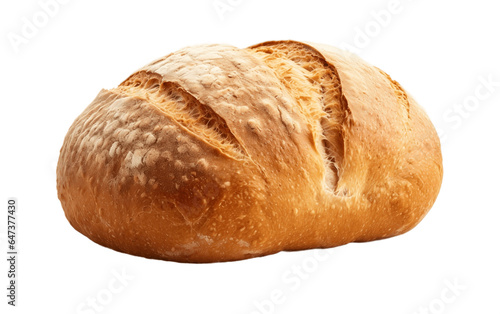 Bread Roll on White Transparent Background