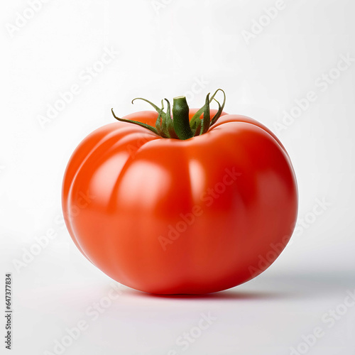 Wallpaper Mural tomato on a white background Torontodigital.ca
