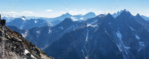 Canadian Rocky Mountain Landscape. Nature Background Panorama. Sunny Day © edb3_16