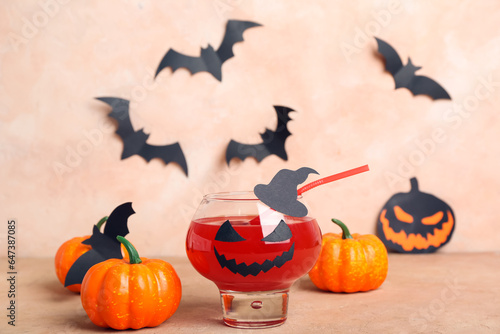 Spooky halloween party drin...