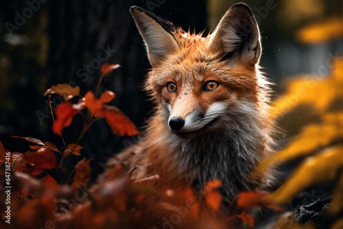 Captivating Moments: The Enigmatic Beauty of Foxes - AI Generated