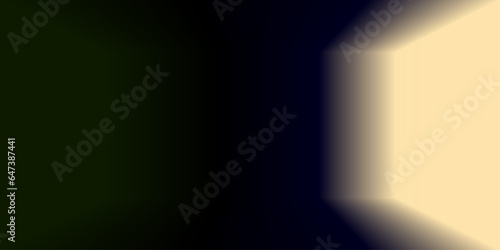 Abstract gradient background.Glow in the dark.Entrance door, exit way.Graphic vector texture illustration wallpaper.