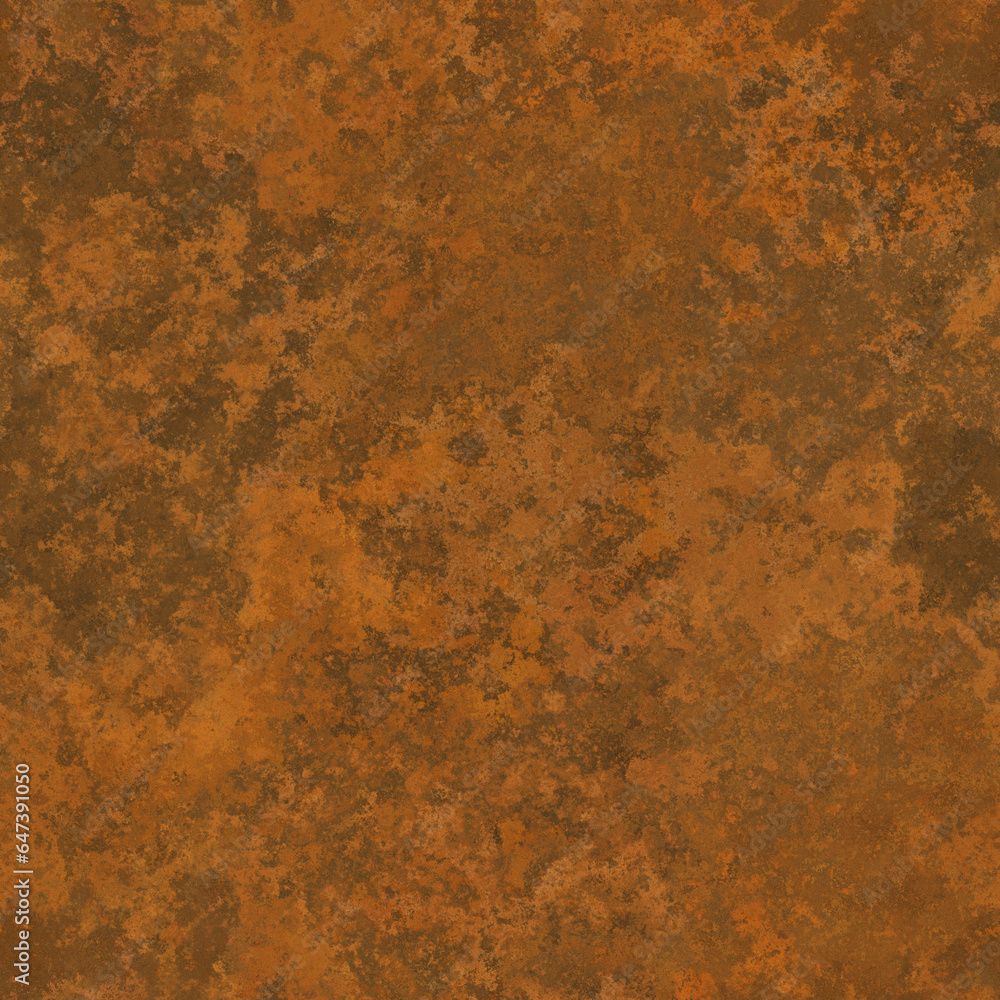 Deep Copper Seamless Autumn Background Texture