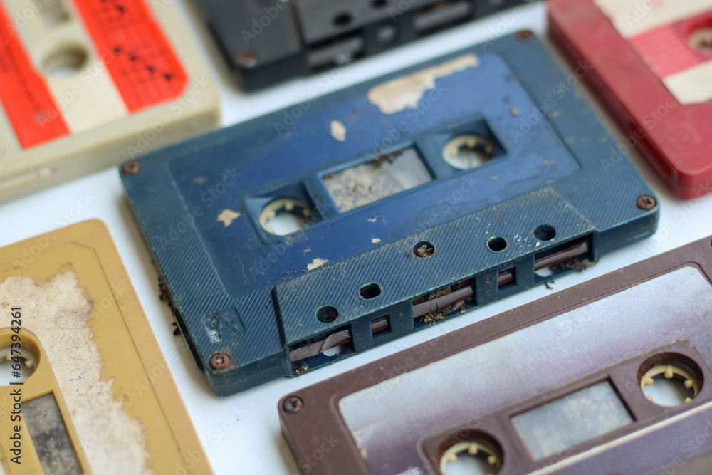 Obraz premium Audio cassette tape