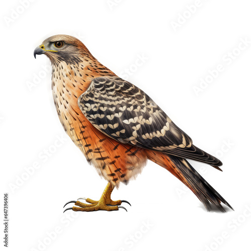 Hawk , Isolated On Transparent, PNG
