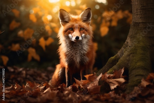 Captivating Moments: The Enigmatic Beauty of Foxes - AI Generated