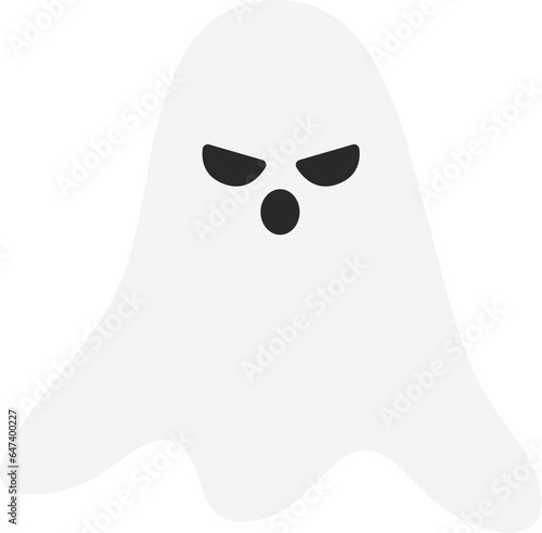 Halloween ghost cartoon character