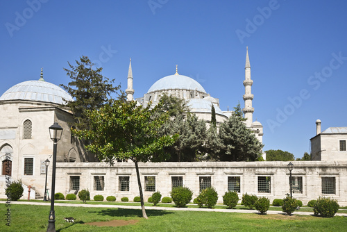 Suleymaniye Mosque in Istanbul. photo