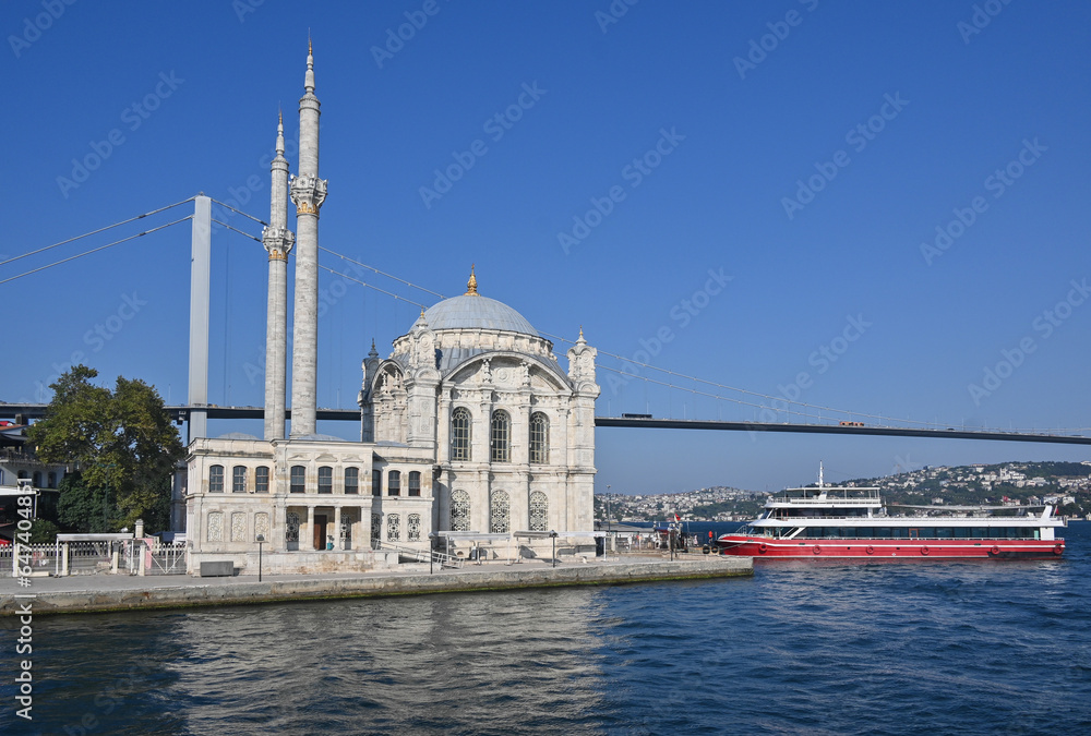 Ortakoy Mosque in Istanbul.