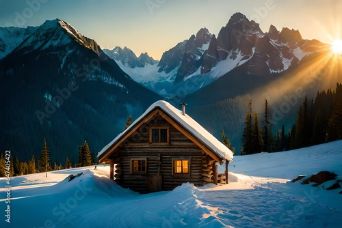 winter mountain landscape © Shahzad