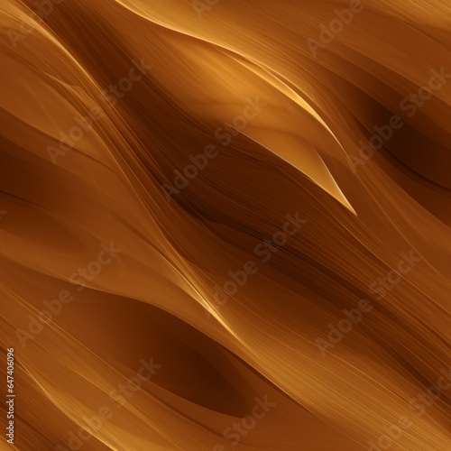 Brown Glossy Surface Creative Abstract Photorealistic Texture. Screen Wallpaper. Digiral Art. Abstract Bright Surface Square Background. Ai Generated Vibrant Texture Pattern.