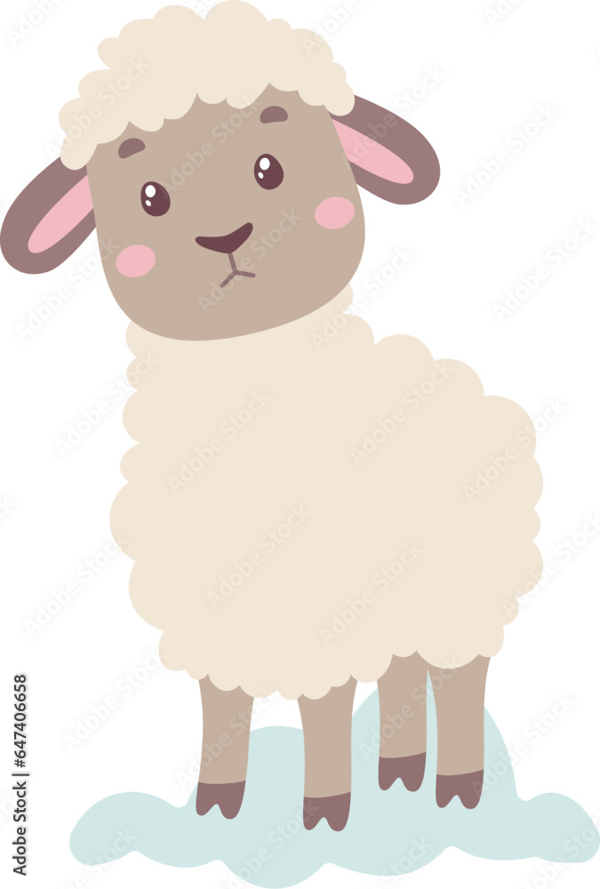 Sheep Animal Standing Sheep Animal Standing