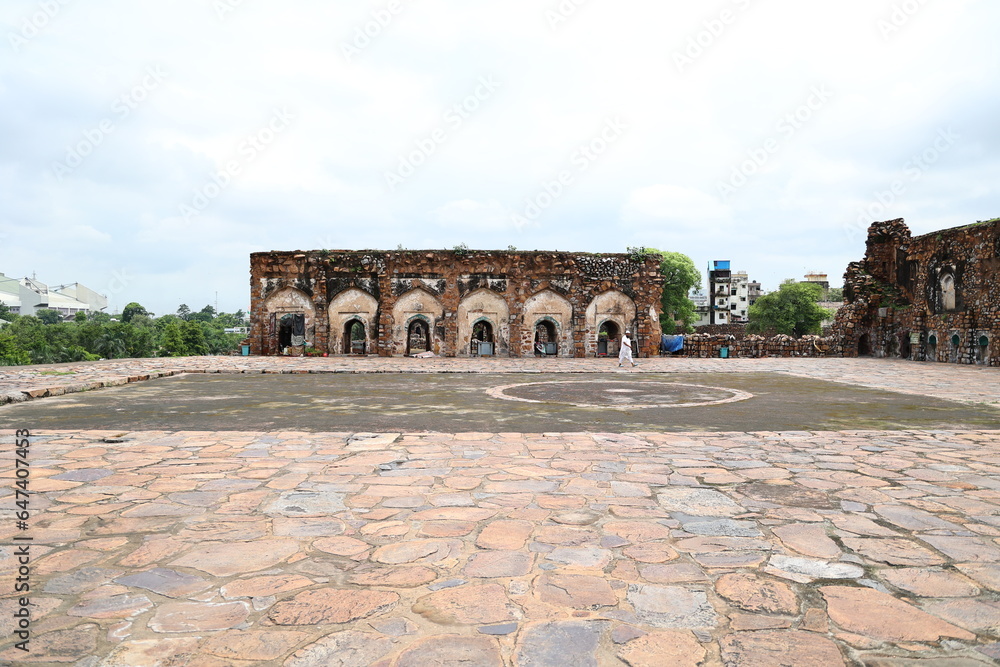 Siri Fort Monument in Delhi, India