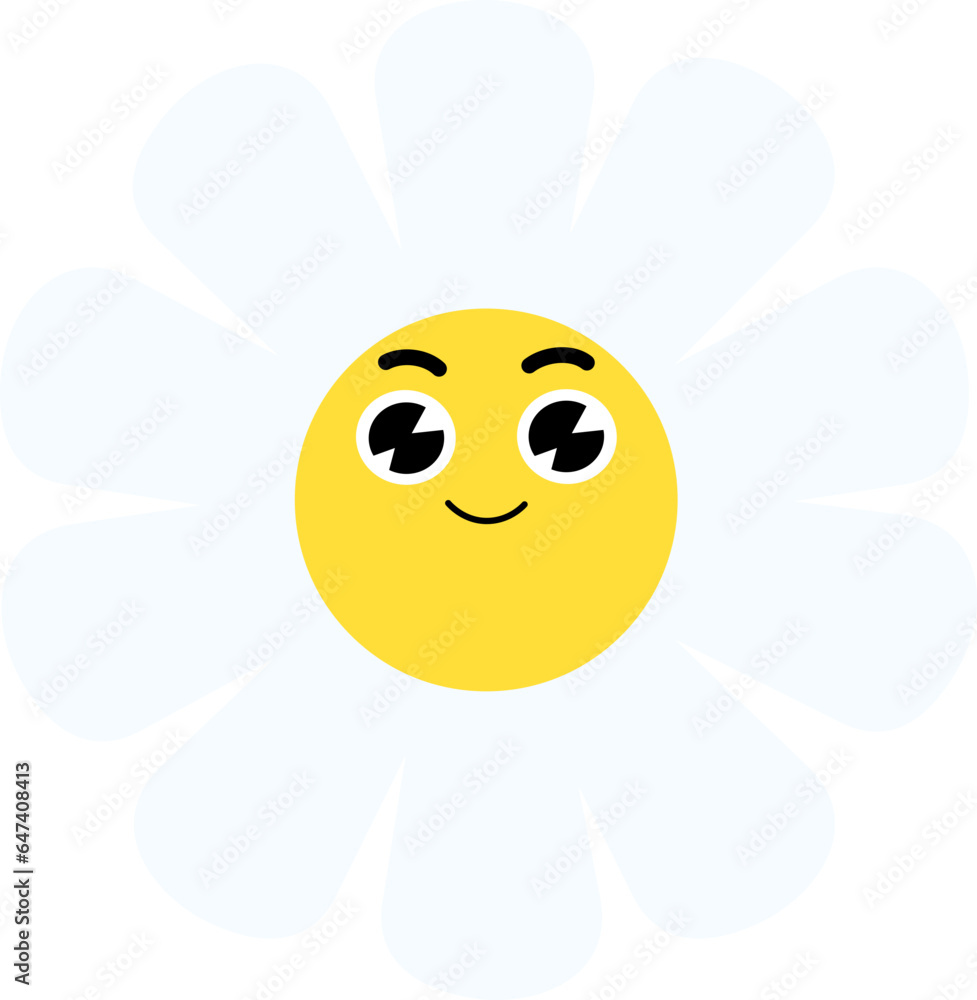 Daisy Flower Face Smile Daisy Flower Face Smile