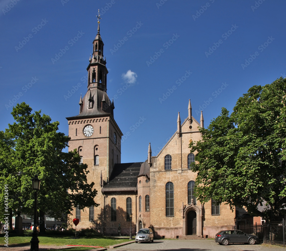 Oslo Cathedral (Domkirke) — formerly church of Our Savior in Oslo. Norway