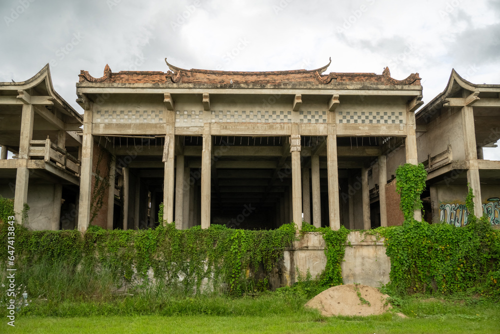 Abandoned resort in upcountry Thailand