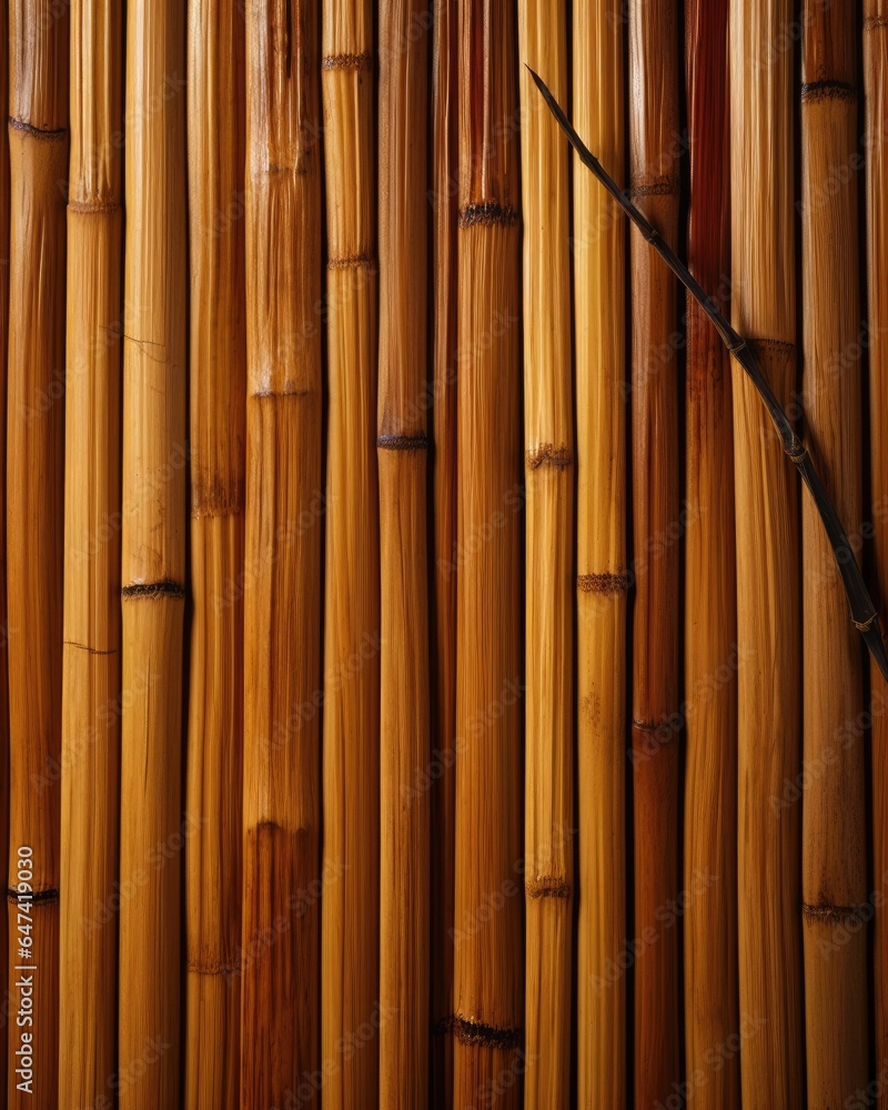 Naklejka premium Bamboo plain texture background - stock photography