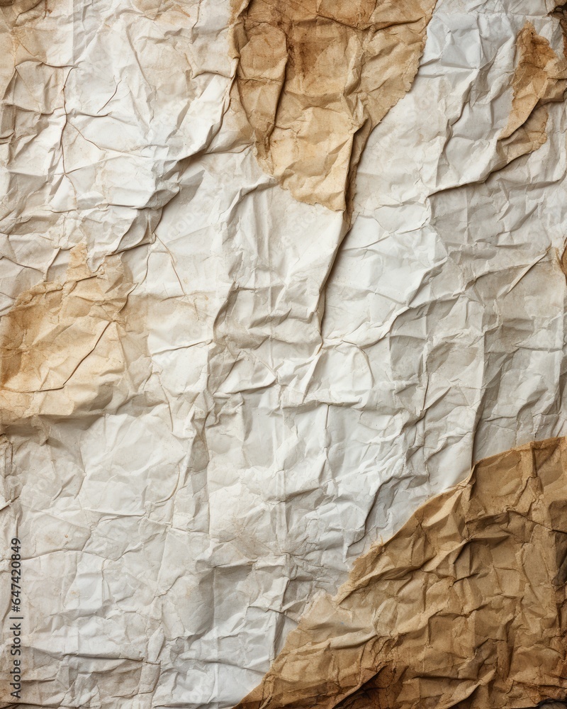 Crumpled paper plain texture background - stock photography Crumpled paper plain texture background - stock photography