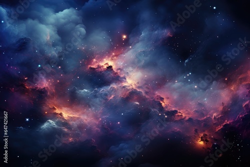 Galaxy plain texture background - stock photography
