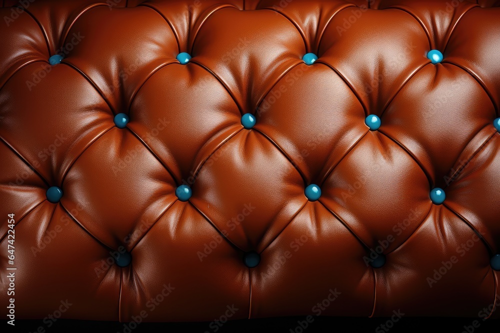 Fototapeta premium Leather upholstery plain texture background - stock photography