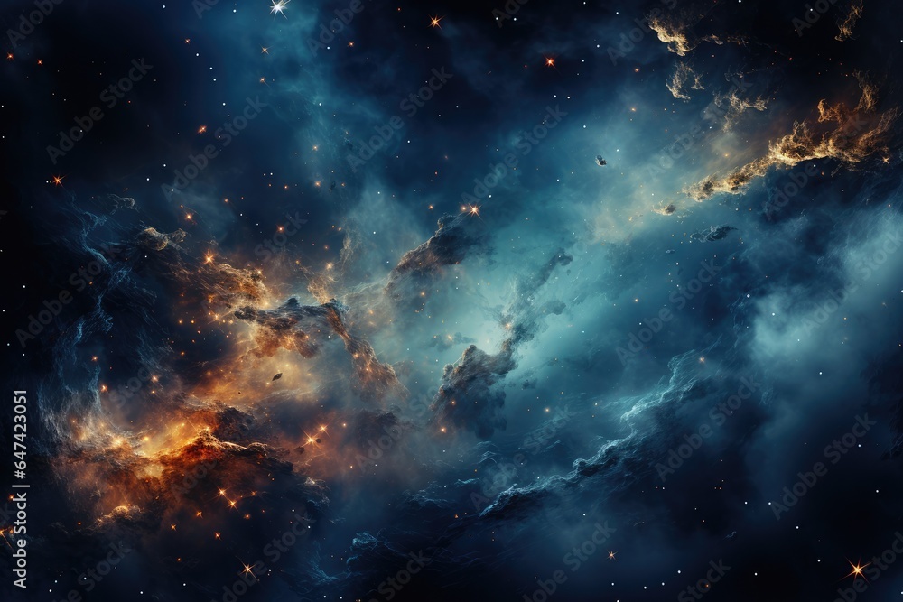 Nebula plain texture background - stock photography