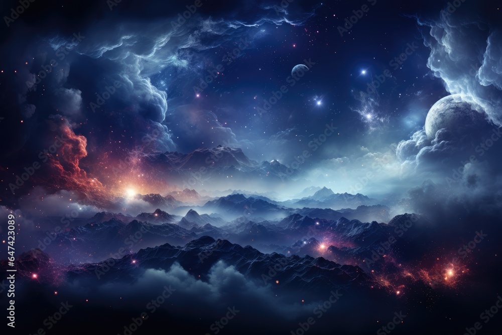 Nebula plain texture background - stock photography Nebula plain texture background - stock photography