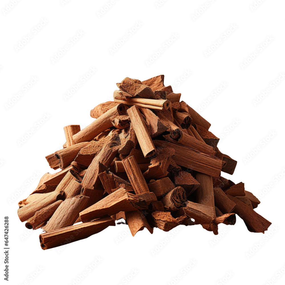 transparent background with isolated wood chip pile smoking transparent background with isolated wood chip pile smoking