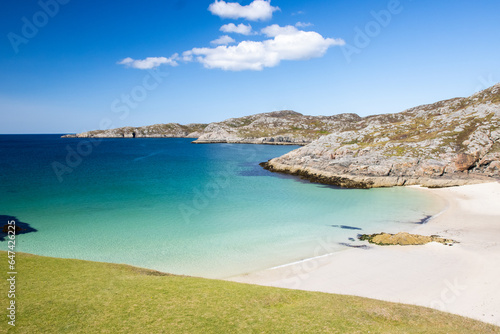 Achmelvich beach in the Scottish highlands