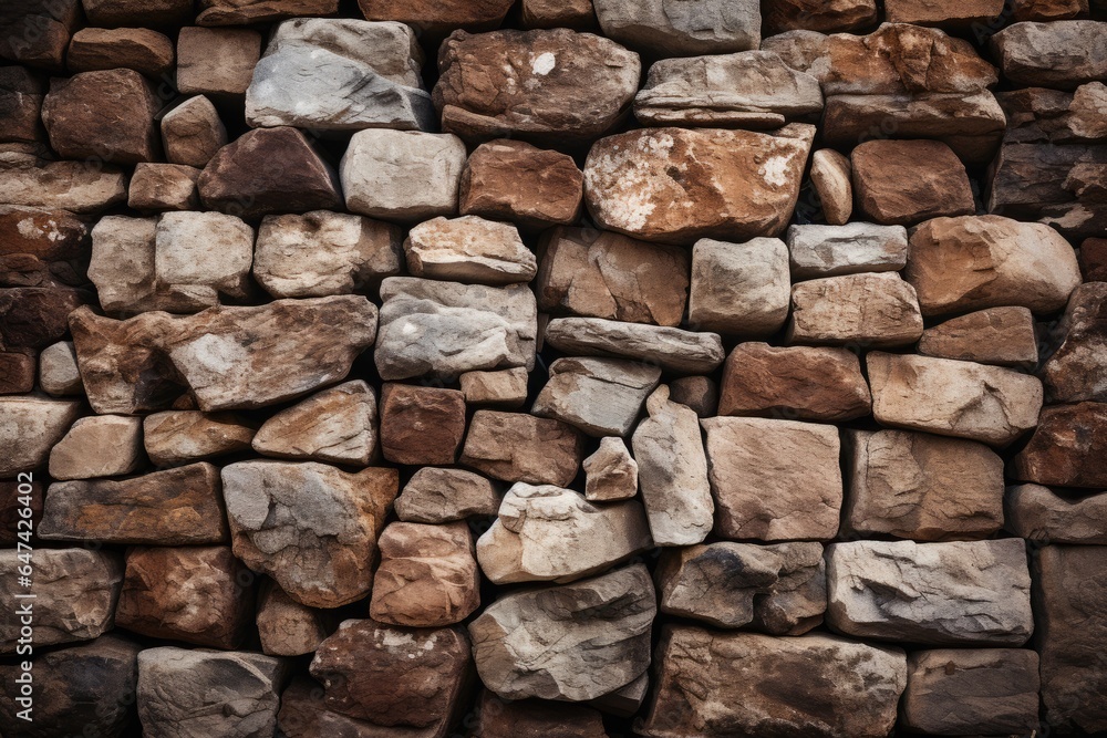Fototapeta premium Stone wall texture background - stock photography