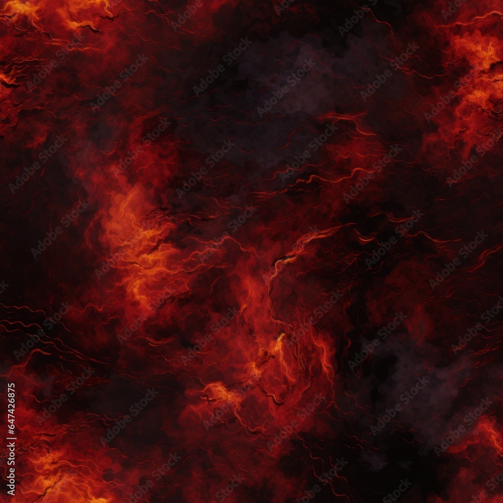Inferno Creative Abstract Photorealistic Texture. Screen Wallpaper. Digiral Art. Abstract Bright Surface Square Background. Ai Generated Vibrant Texture Pattern.