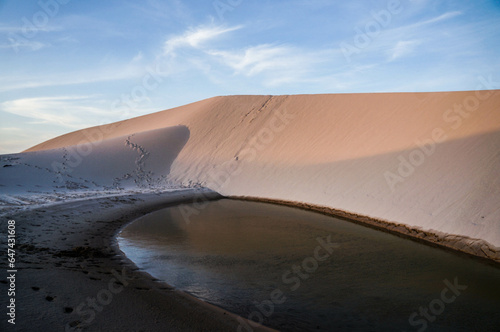 lake and dunes