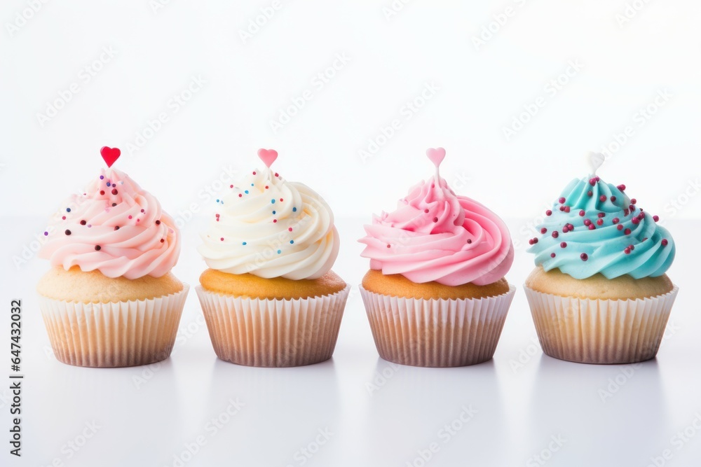 Birthday cupcakes. Generate Ai Birthday cupcakes. Generate Ai