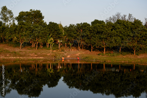 Reflections of rural india. Rural Bengal. West Bengal . Kolkata . Villages of India . Village Life India. 