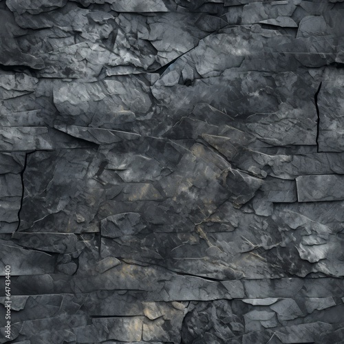 Slate Stone Creative Abstract Photorealistic Texture. Screen Wallpaper. Digiral Art. Abstract Bright Surface Square Background. Ai Generated Vibrant Texture Pattern.