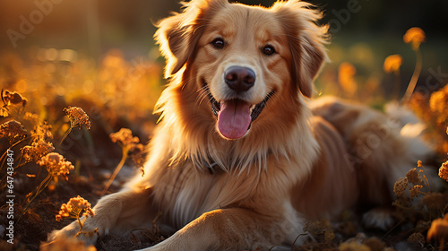 golden retriever dog © bash