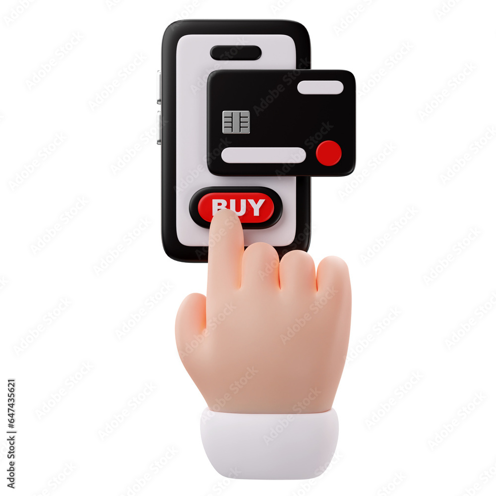 3d rendering of black friday mobile buy icon
3d rendering of black friday mobile buy icon