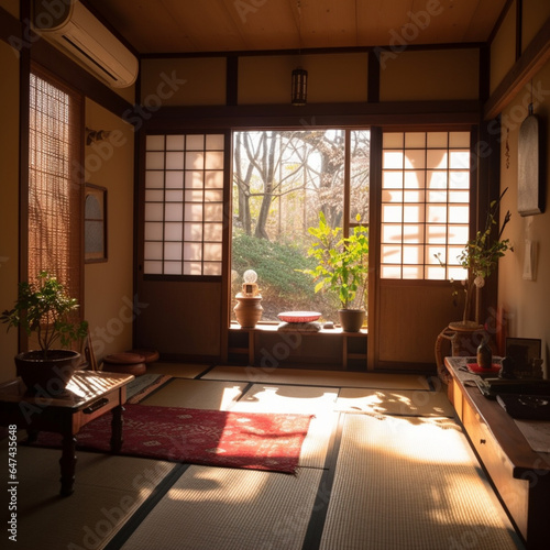 interior of a small house