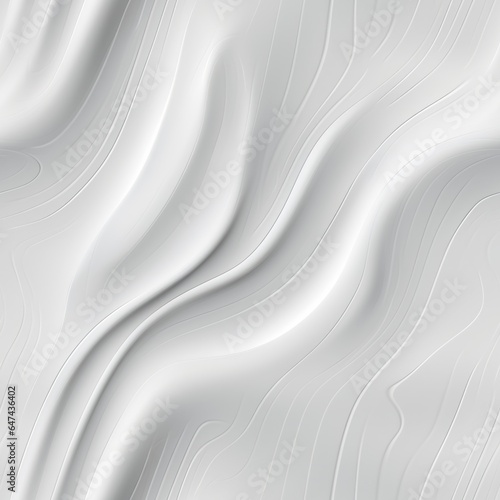 White Glossy Surface Creative Abstract Photorealistic Texture. Screen Wallpaper. Digiral Art. Abstract Bright Surface Square Background. Ai Generated Vibrant Texture Pattern.