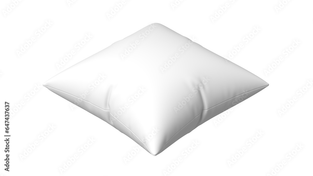 Pillow. Isolated. Blank. 3d illustration. Pillow. Isolated. Blank. 3d illustration.