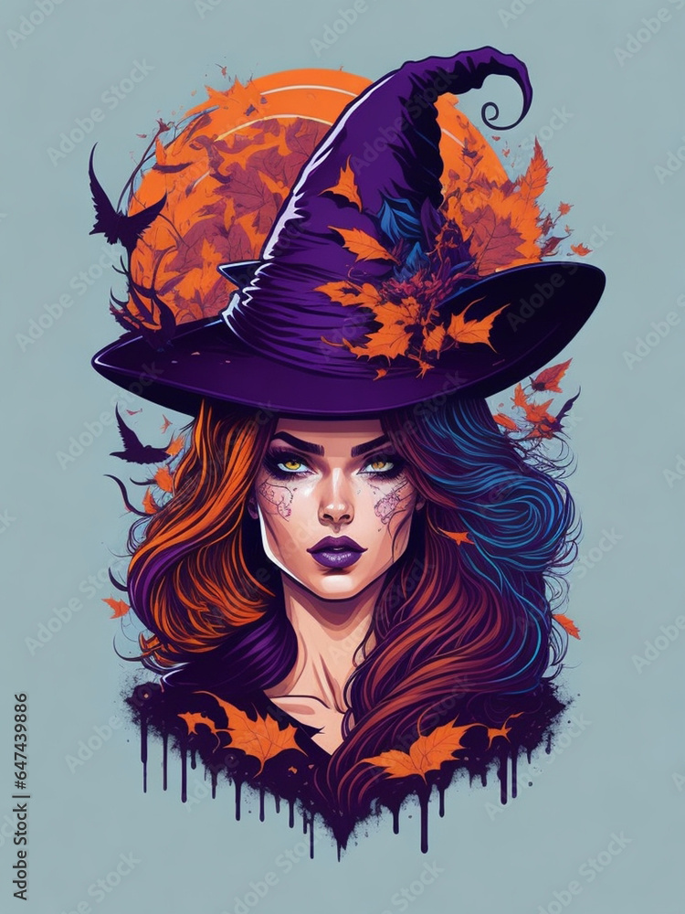 girl halloween vector logo girl halloween vector logo