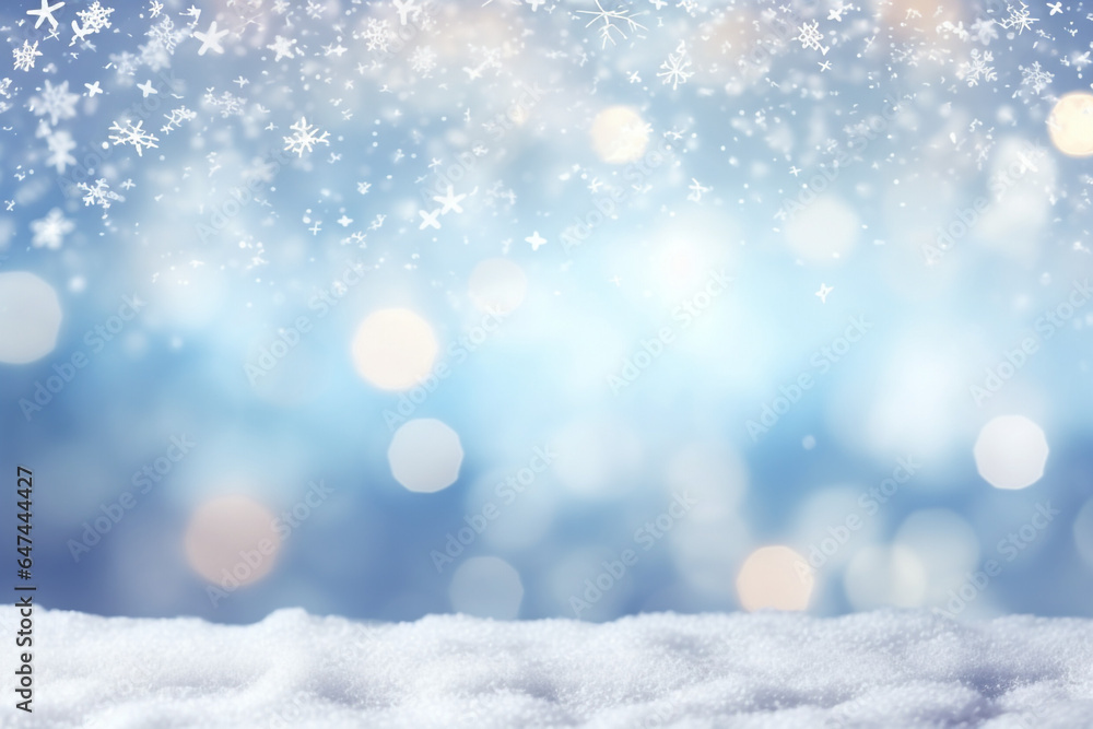 winter, christmas background with snow, bokeh. copy space. High quality photo winter, christmas background with snow, bokeh. copy space. High quality photo