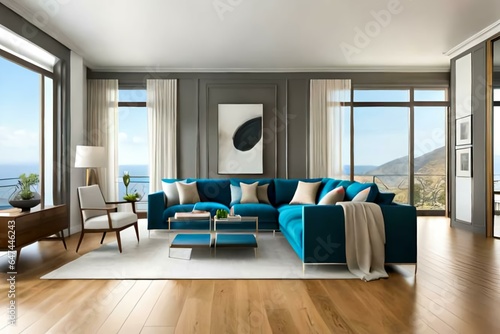living room mediterranean style interior design