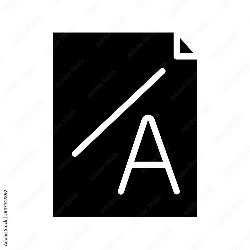 Document Rating School Icon Document Rating School Icon